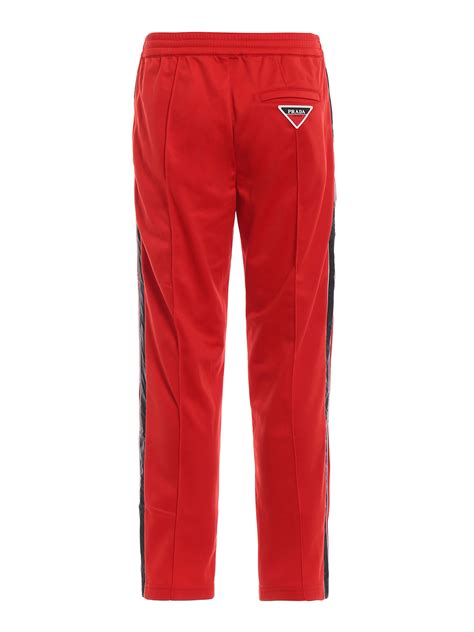 prada tracksuit pants|prada tracksuit women's.